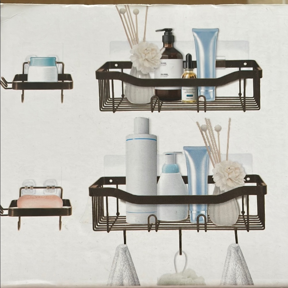4 pieces shower caddy